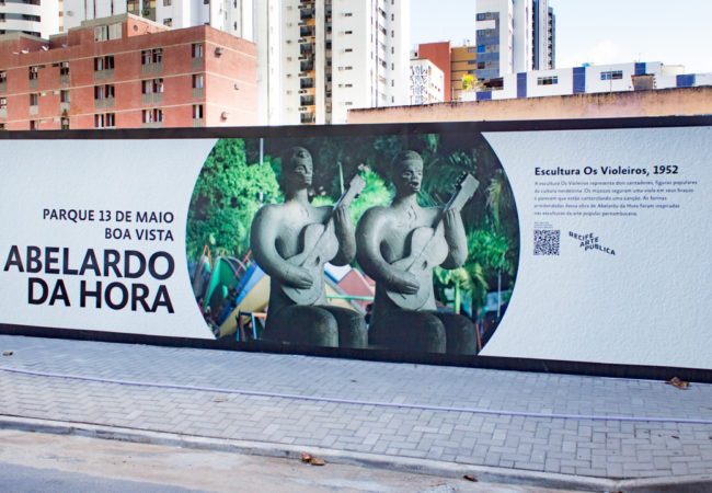 200m PVC Bold mural is successful in Brazil