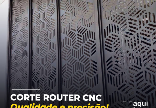 Corte Router CNC, Qualidade e precisão!