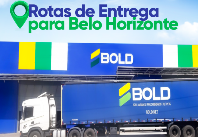 Conheça as Rotas de entrega da Bold para a região de Belo Horizonte - MG!