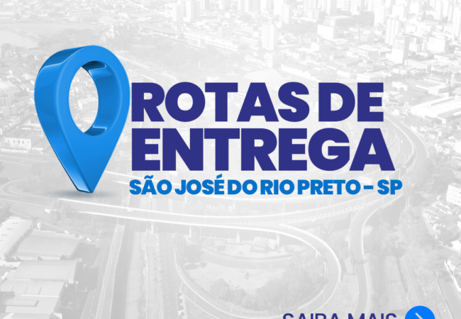 Conheça as Rotas de entrega da Bold para a região de São José do Rio Preto/SP!