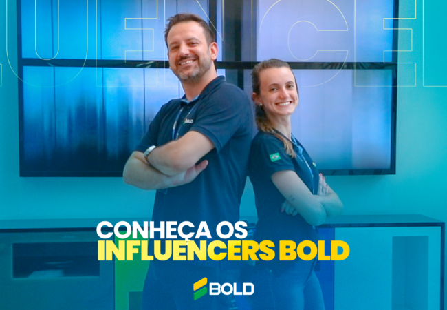 Você já conhece os influencers da Bold? 🚀