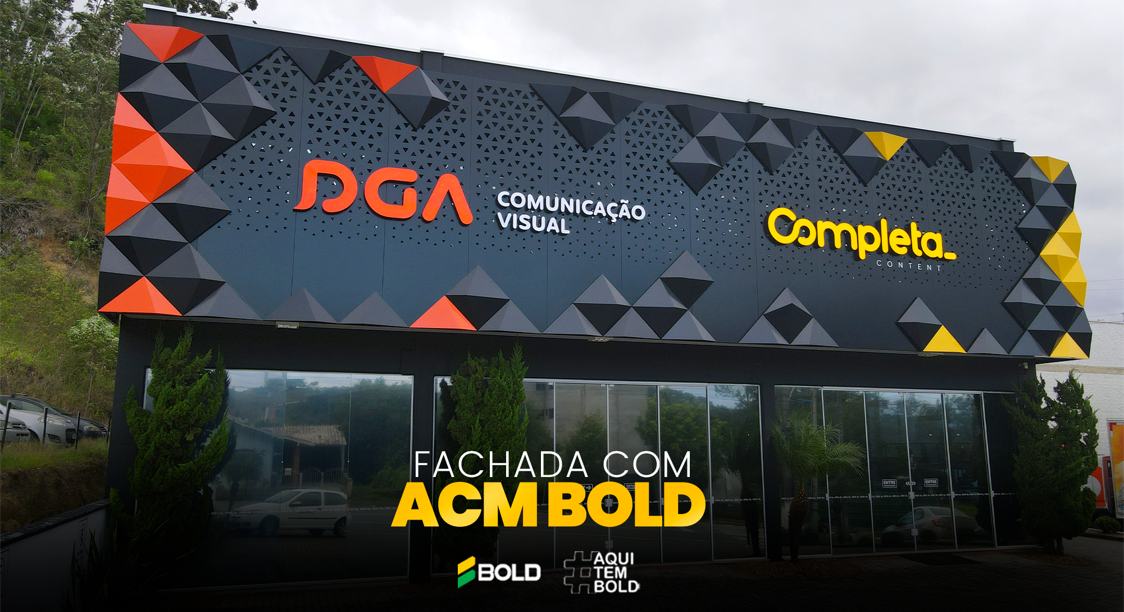 Fachada Incr Vel Com O Acm Bold Bold