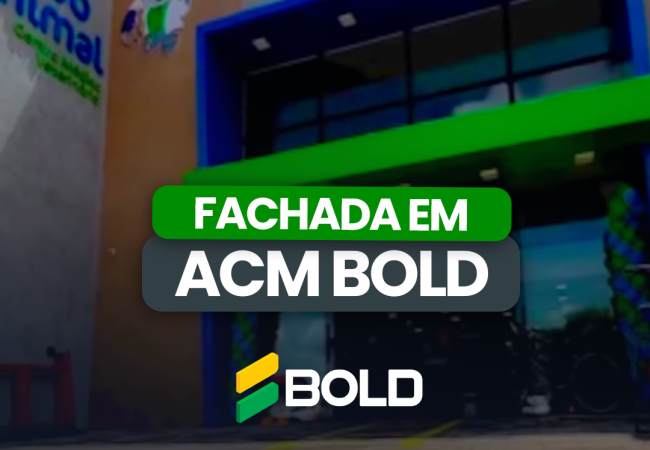 Fachada em ACM Bold